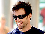 Hugh Jackman Hydrates Post-Workout | Hugh Jackman
