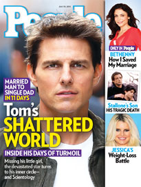 Tom Cruise & Katie Holmes: Tom's Private Struggle