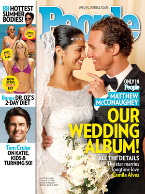  photo | Wedding, Matthew McConaughey Cover, Celebrity Weddings, Hottest Bodies, Camila Alves, Halle Berry, Kate Hudson, Matthew McConaughey, Stacy Keibler, Tom Cruise