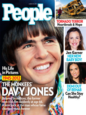  photo | Tributes, Davy Jones, Demi Moore, Jennifer Garner