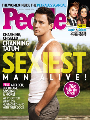  photo | Sexiest Man Alive, Sexiest Man Alive, Channing Tatum, Justin Bieber, Selena Gomez
