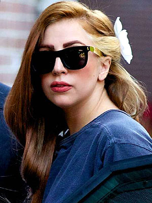 Lady Gaga Brown Hair