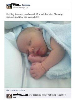 Hashtag: Parents Name Newborn After Twitter Term
