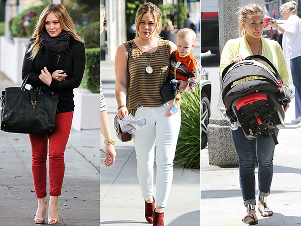 Hilary Duff's Sexy New Mommy Jeans