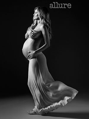Pregnant Marisa Miller Poses Nude