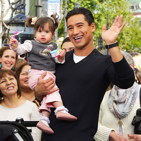MARIO & GIA FRANCESCA LOPEZ photo | Mario Lopez