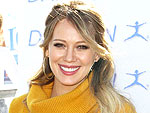 Hilary Duff's Cool and Casual Bump Style