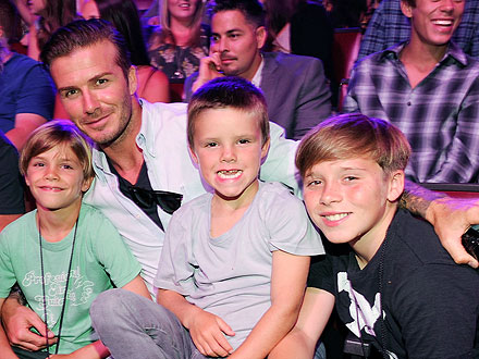 The Beckham Boys Do Lunch – Twice! | David Beckham