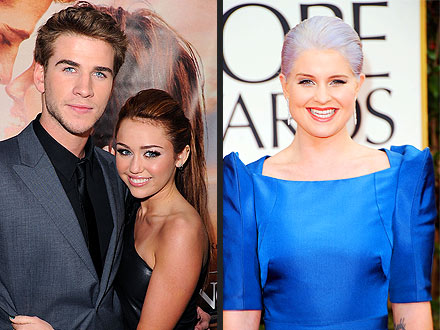 Miley Cyrus, Liam Hemsworth Kick Back with Kelly Osbourne | Kelly Osbourne, Liam Hemsworth, Miley Cyrus