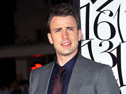 Chris Evans Plays at Playboy's Super Bowl Party | Chris Evans