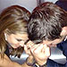 Maria Menounos Tebows - with Tim Tebow