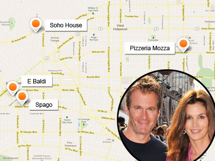 Cindy Crawford's Hubby Rande Gerber Shares His Favorite Hotspots