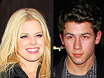 Nick Jonas Shares a Midnight Bite with a Smash Star