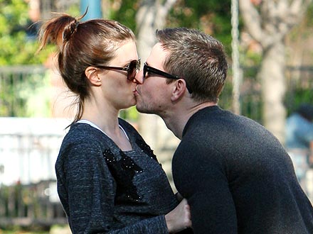Mark Wahlberg Gets a Sweet On-Set Smooch! | Mark Wahlberg