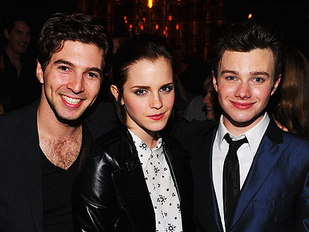 Emma Watson Has a Dance-Off in N.Y.C. | Chris Colfer, Emma Watson