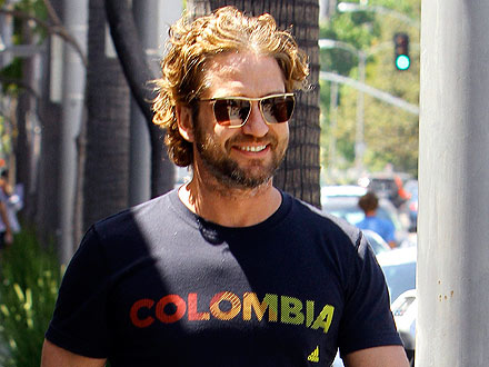 Gerard Butler Chows Down On a (Really Huge) Mexican Food Feast | Gerard Butler