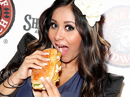 Eat This: Snooki Debuts Her Own Trademark Sandwich | Nicole Polizzi