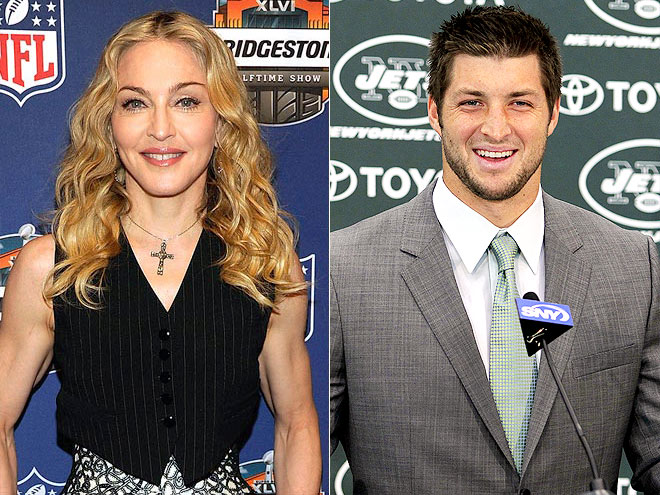 photo | Madonna, Tim Tebow