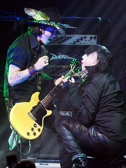  photo | Johnny Depp, Marilyn Manson