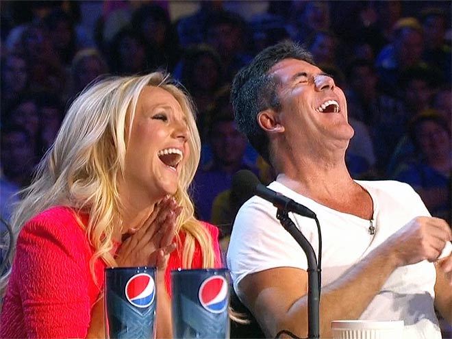 photo | Britney Spears, Simon Cowell