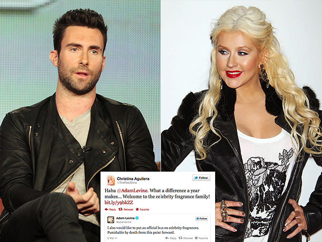 ADAM LEVINE
photo | Adam Levine, Christina Aguilera