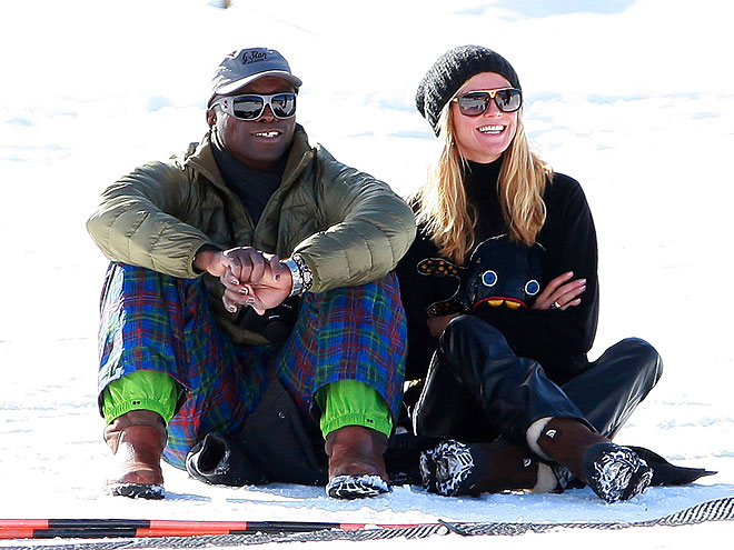 ON ICE
photo | Heidi Klum, Seal