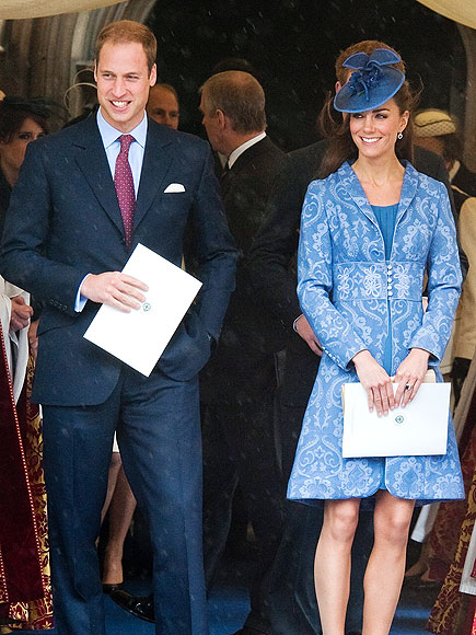 BEAUTIFUL IN BLUE photo | Kate Middleton, Prince William