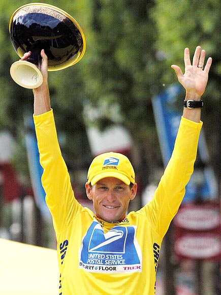 1. SEVEN IN A ROW photo | Lance Armstrong