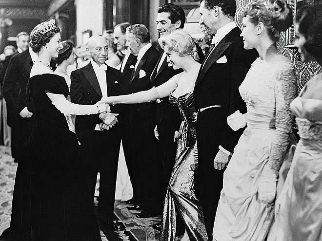HER ROYAL AUDIENCE photo | Marilyn Monroe, Queen Elizabeth II
