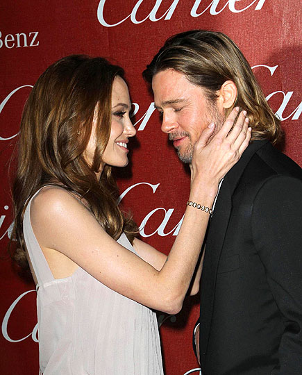 TENDER TOUCH
photo | Angelina Jolie, Brad Pitt