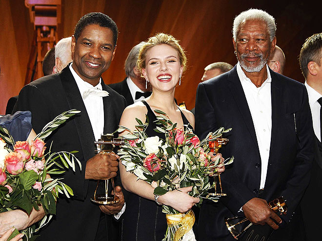 GAZE OF GLORY
photo | Denzel Washington, Morgan Freeman, Scarlett Johansson