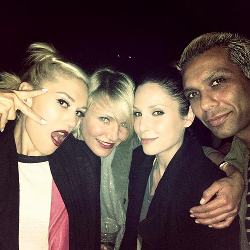 GWEN & CAMERON
 photo | Cameron Diaz, Gwen Stefani, Tony Kanal