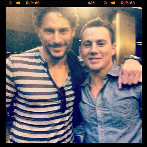 JOE MANGANIELLO & CHANNING TATUM photo | Channing Tatum, Joe Manganiello