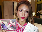 Stars' Festive Holiday Shots | Jessica Alba
