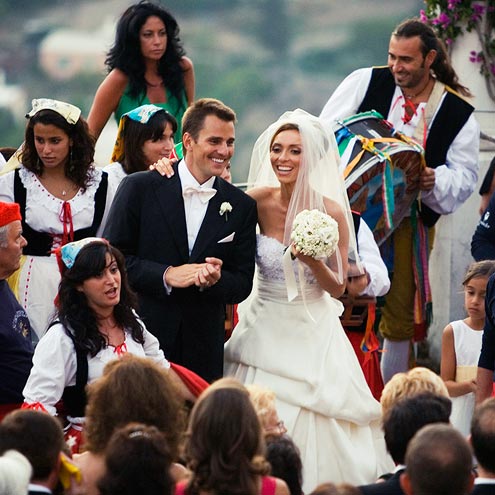 Giuliana Rancic Wedding Photos on Biel  Justin Timberlake Married  Stars Weddings In Italy   People Com
