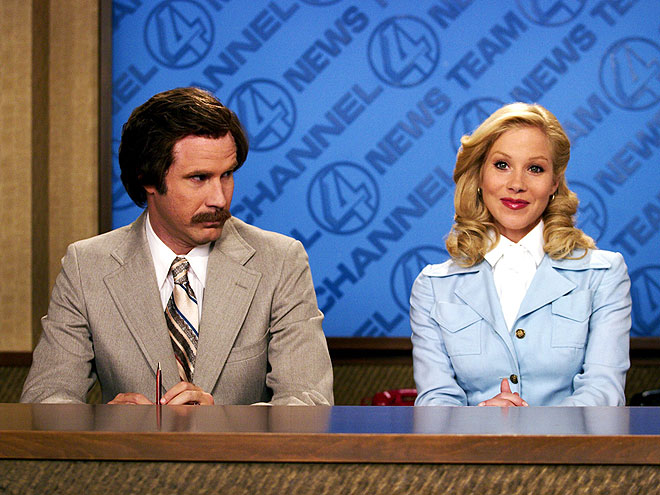 ANCHORMAN: THE LEGEND OF RON BURGUNDY photo | Christina Applegate, Will Ferrell