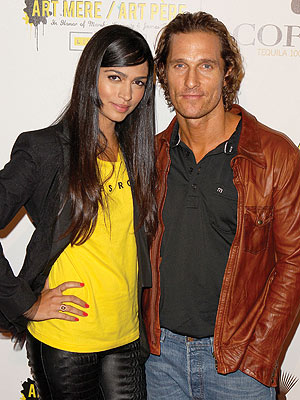 Camila Alves and Matthew McConaughey