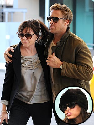 Eva Mendes Meets Ryan Gosling's Mom Eva Mendes Ryan Gosling