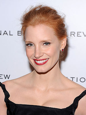 Jessica Chastain Mistaken for Kate Walsh Jessica Chastain