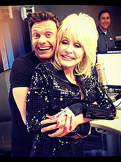 PHOTO: Did Ryan Seacrest Get to Second Base with Dolly Parton? | Dolly Parton, Ryan Seacrest