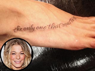 PHOTO: LeAnn Rimes's New Tattoo