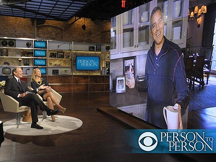 George Clooney Takes CBS Inside His L.A. Home| TV News, George Clooney, Jon Bon Jovi, Warren Buffett