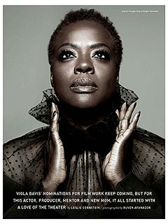 Viola Davis Uncovers Her Chic, Edgy Look| Oscars 2012, Viola Davis