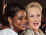 Meryl Streep Celebrates Her Oscar Win – with a Burger | Meryl Streep, Octavia Spencer