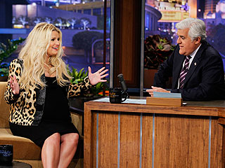 Jessica Simpson: It's Hard Being Pregnant in Heels | Jay Leno, Jessica Simpson