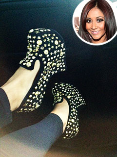 Snooki Is Pregnant in (Outrageous) Heels | Nicole Polizzi