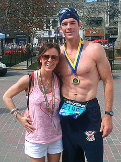 Ryan Sutter Completes 'Painful' Boston Marathon for Ethan Zohn | Ryan Sutter, Trista Rehn