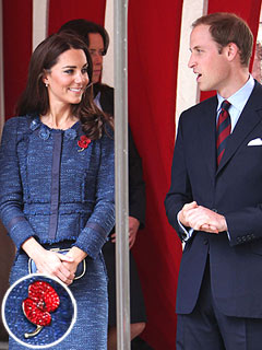 See Kate's Patriotic New Bling | Kate Middleton, Prince William