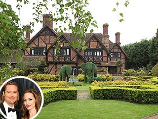 Did Brad & Angelina Buy a $16 Million Home in London? | Angelina Jolie, Brad Pitt