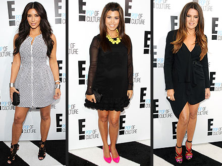 Kim Kardashian, Kourtney and Khloe
